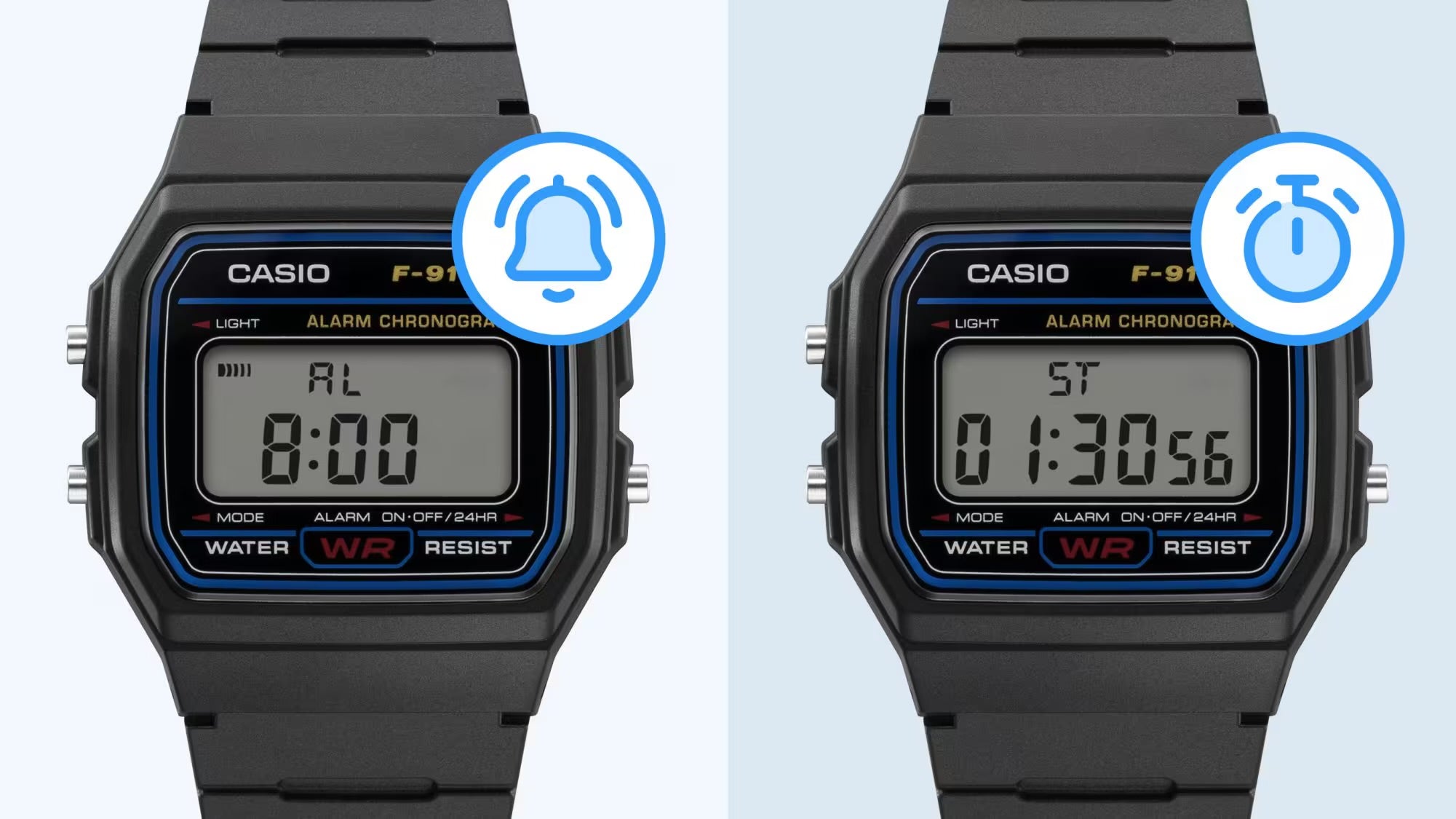 CASIO F-91W-1JH