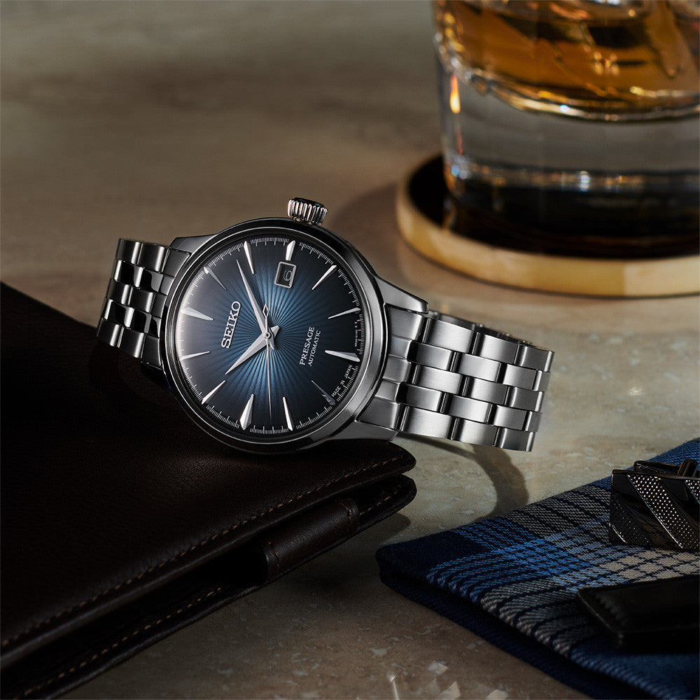 SEIKO PRESAGE SRPB41J1 - COCKTAIL TIME BLUE MOON