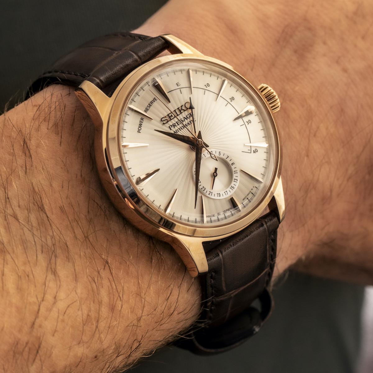 SEIKO PRESAGE SSA346J1 - COCKTAIL TIME - Power Reserve Indicator