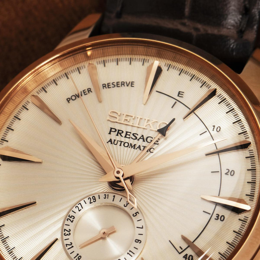 SEIKO PRESAGE SSA346J1 - COCKTAIL TIME - Power Reserve Indicator