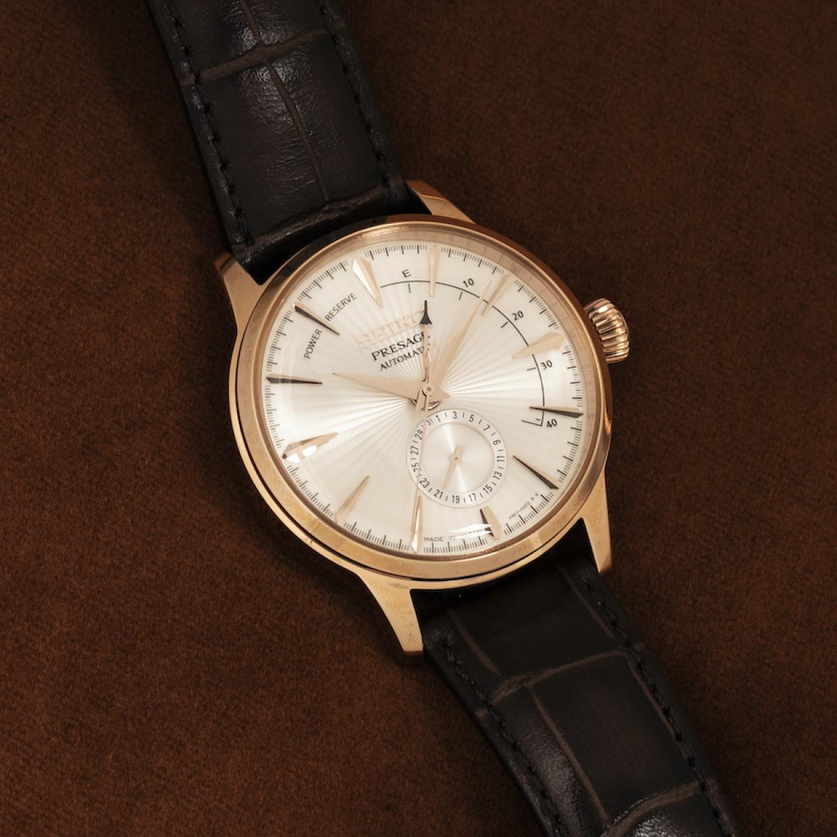 SEIKO PRESAGE SSA346J1 - COCKTAIL TIME - Power Reserve Indicator