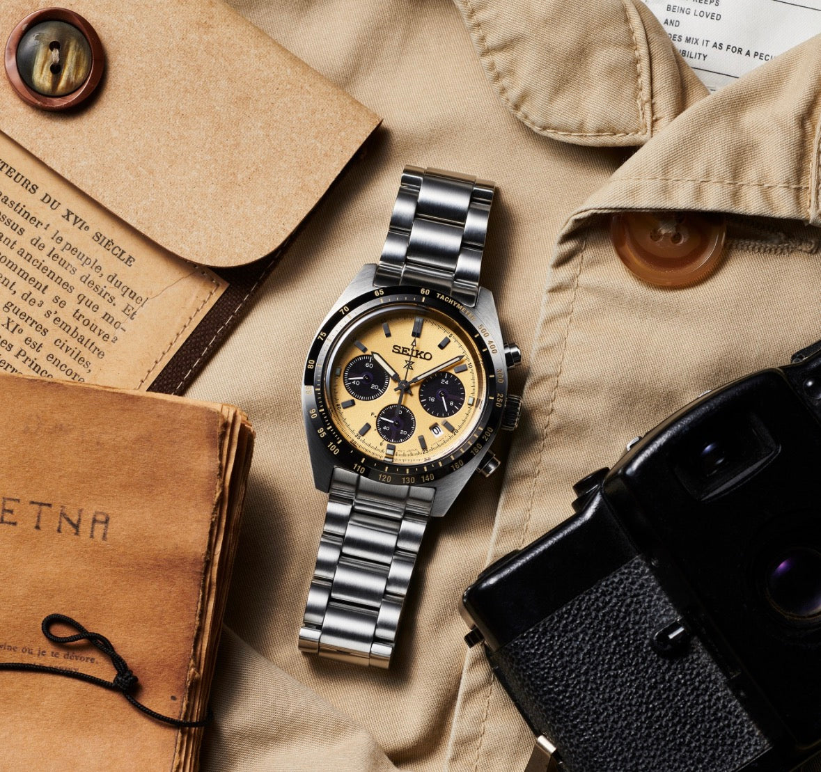 SEIKO PROSPEX SBDL089 - SPEEDTIMER SOLAR CHRONOGRAPH