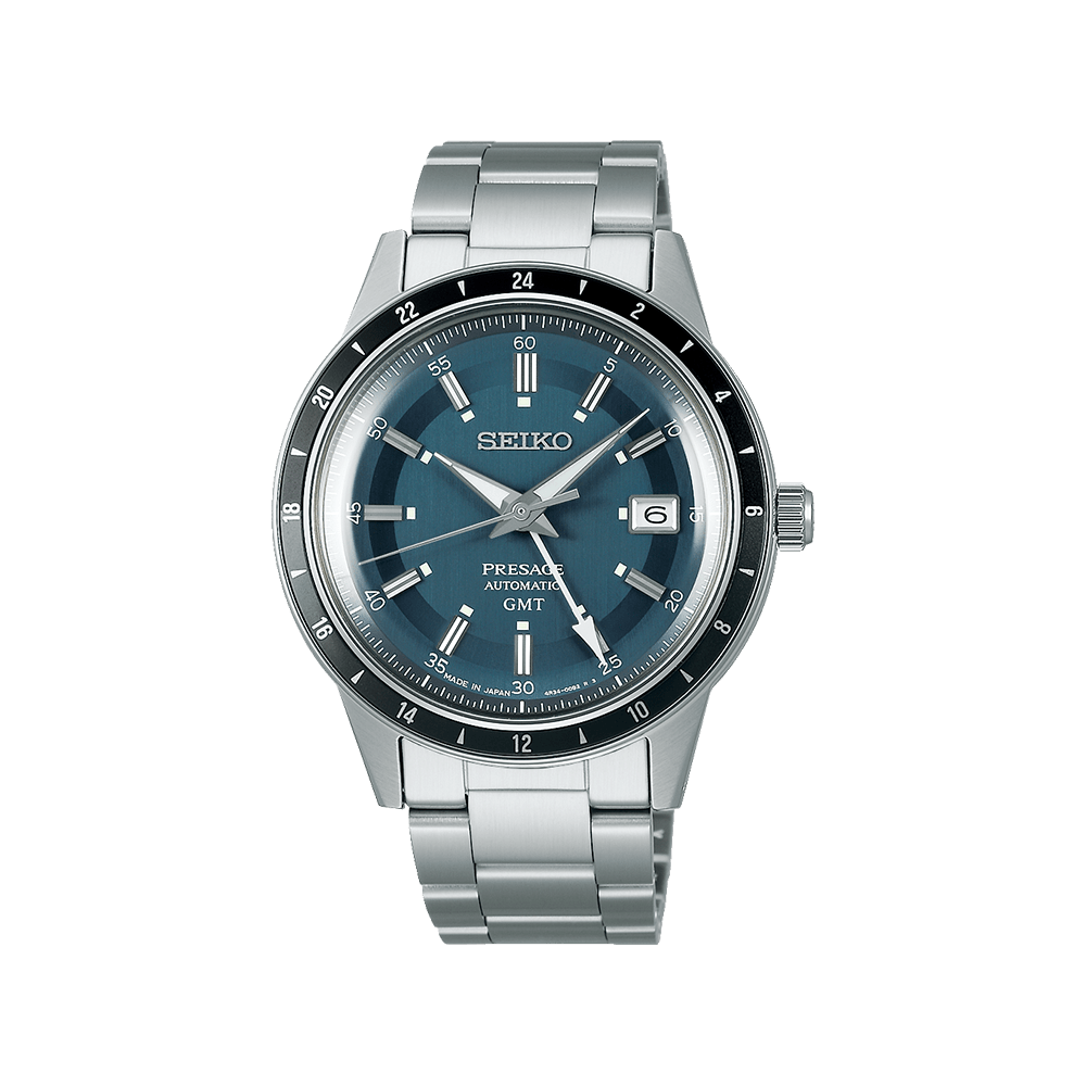 SEIKO PRESAGE SSK009J1 – Style60's Road Trip GMT