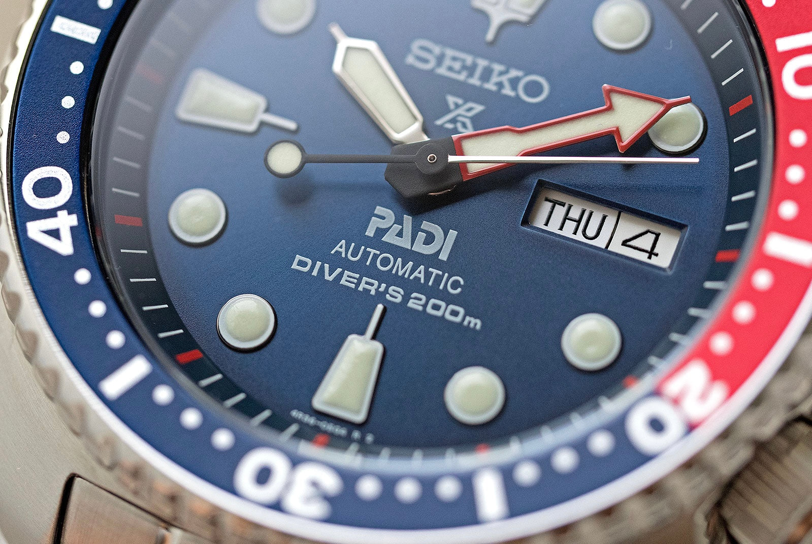 SEIKO PROSPEX SRPE99K1 - PADI Special Edition ‘Pepsi’