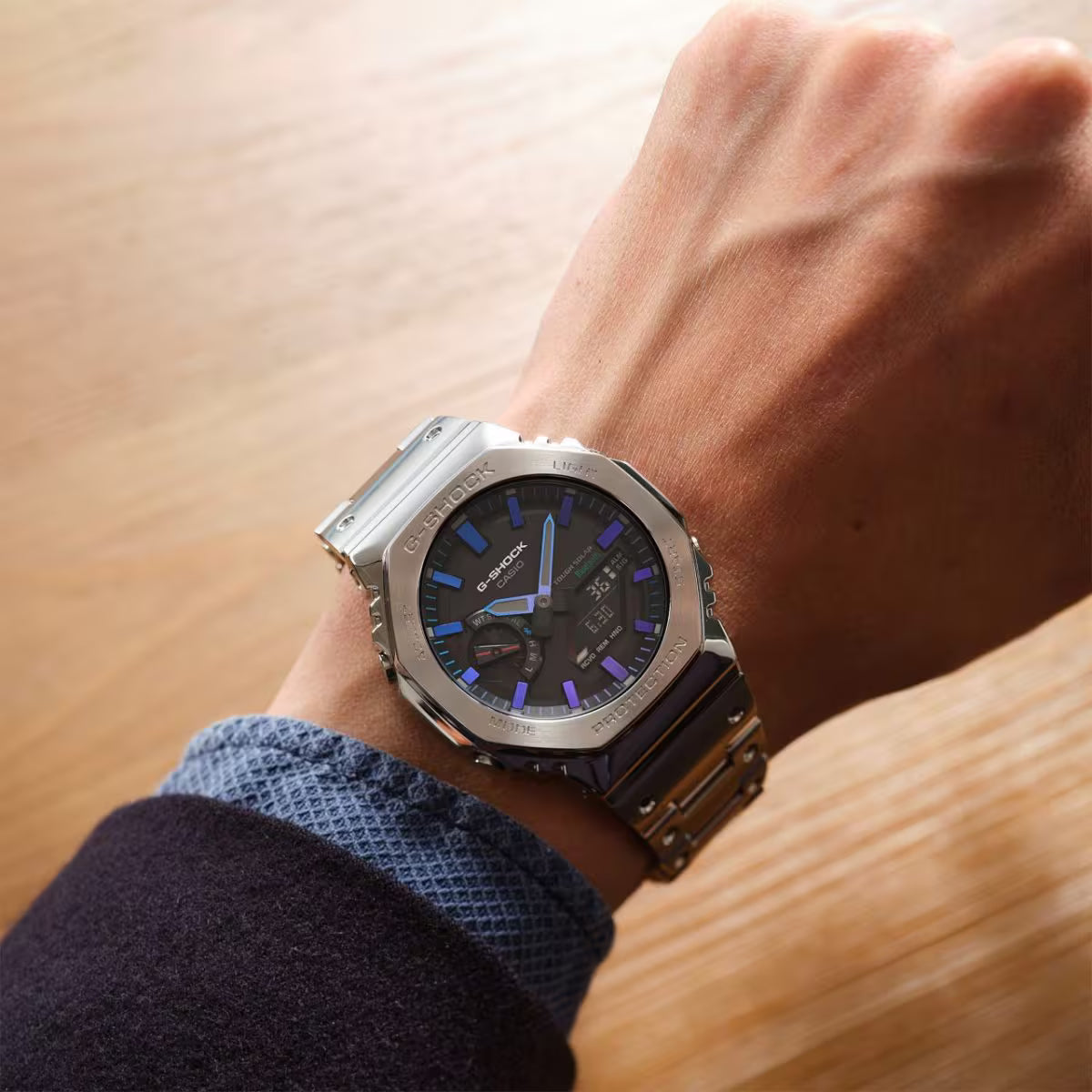 CASIO G-SHOCK GM-B2100PC-1A Polychromatic Accents collection