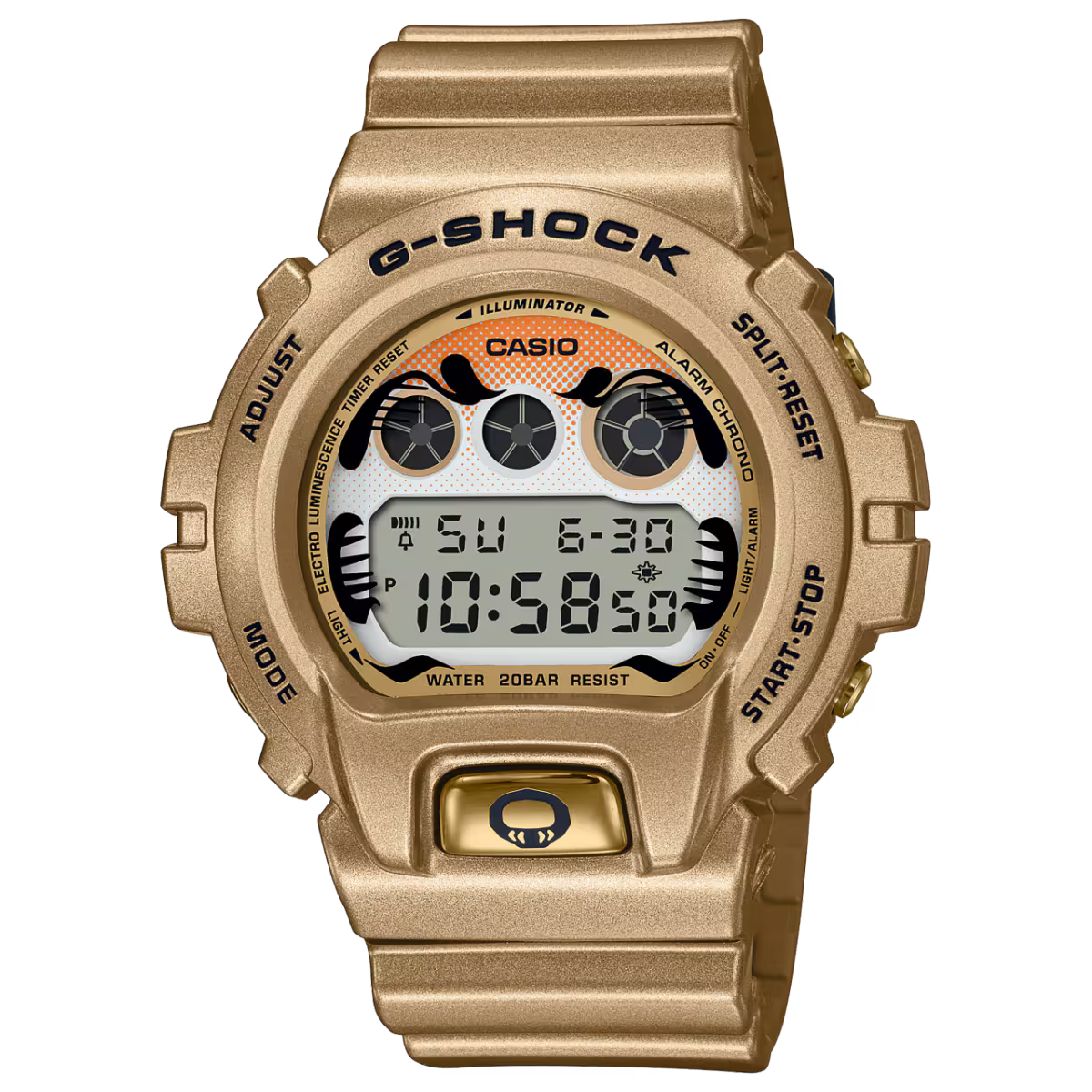 CASIO G-SHOCK DW-6900GDA-9 GOLD DARUMA DOLL Limited Edition
