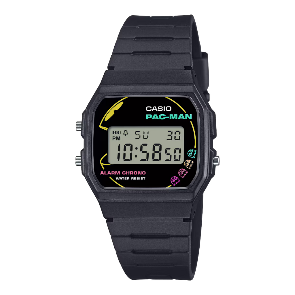 CASIO F-91WPC-1A PAC-MAN Collab