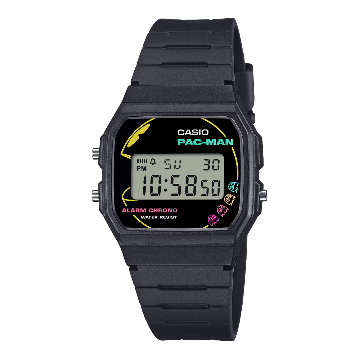 CASIO F-91WPC-1A PAC-MAN Collab