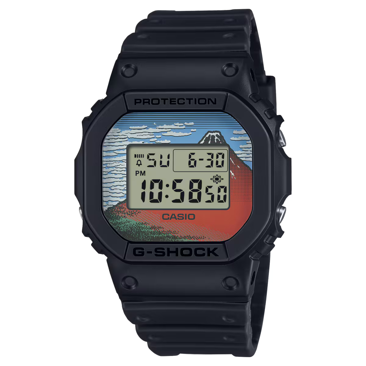 CASIO G-SHOCK DW-5600KHG24-1 Hokusai “Fine Wind, Clear Morning” Limited Edition