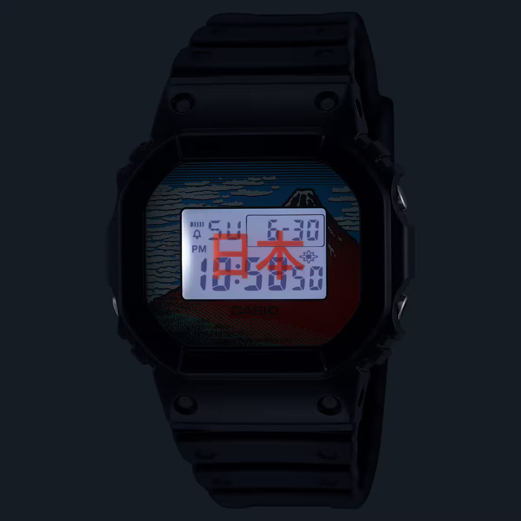 CASIO G-SHOCK DW-5600KHG24-1 Hokusai “Fine Wind, Clear Morning” Limited Edition