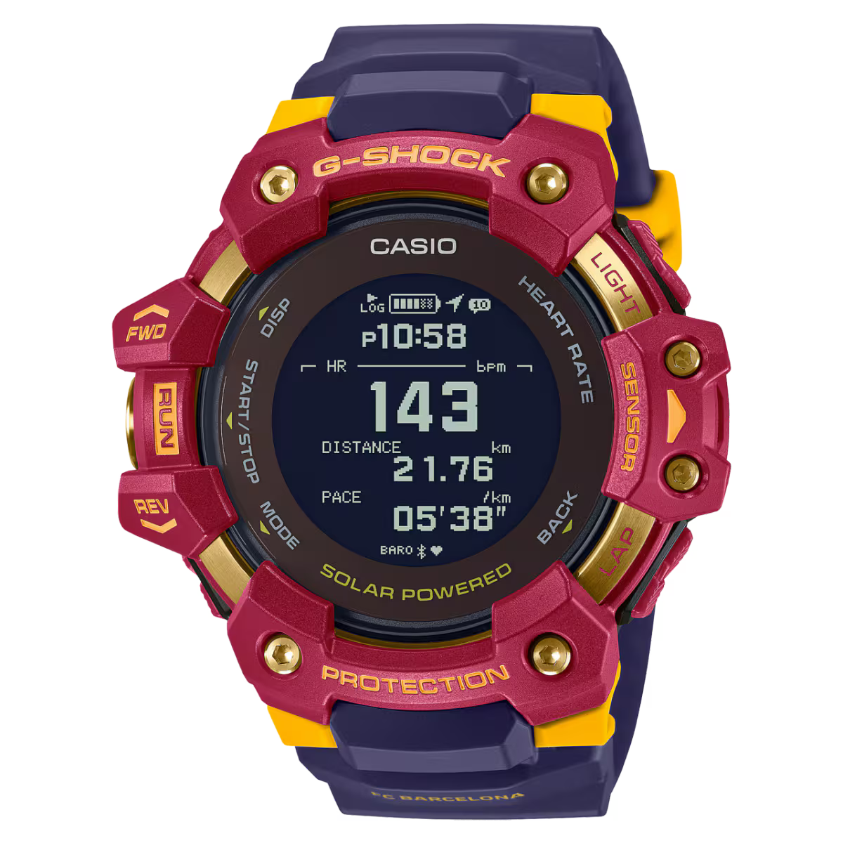 CASIO G-SHOCK GBD-H1000BAR-4 FC Barcelona Limited Edition