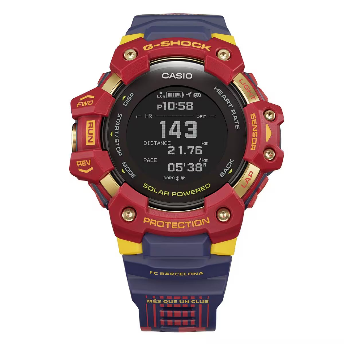 CASIO G-SHOCK GBD-H1000BAR-4 FC Barcelona Limited Edition
