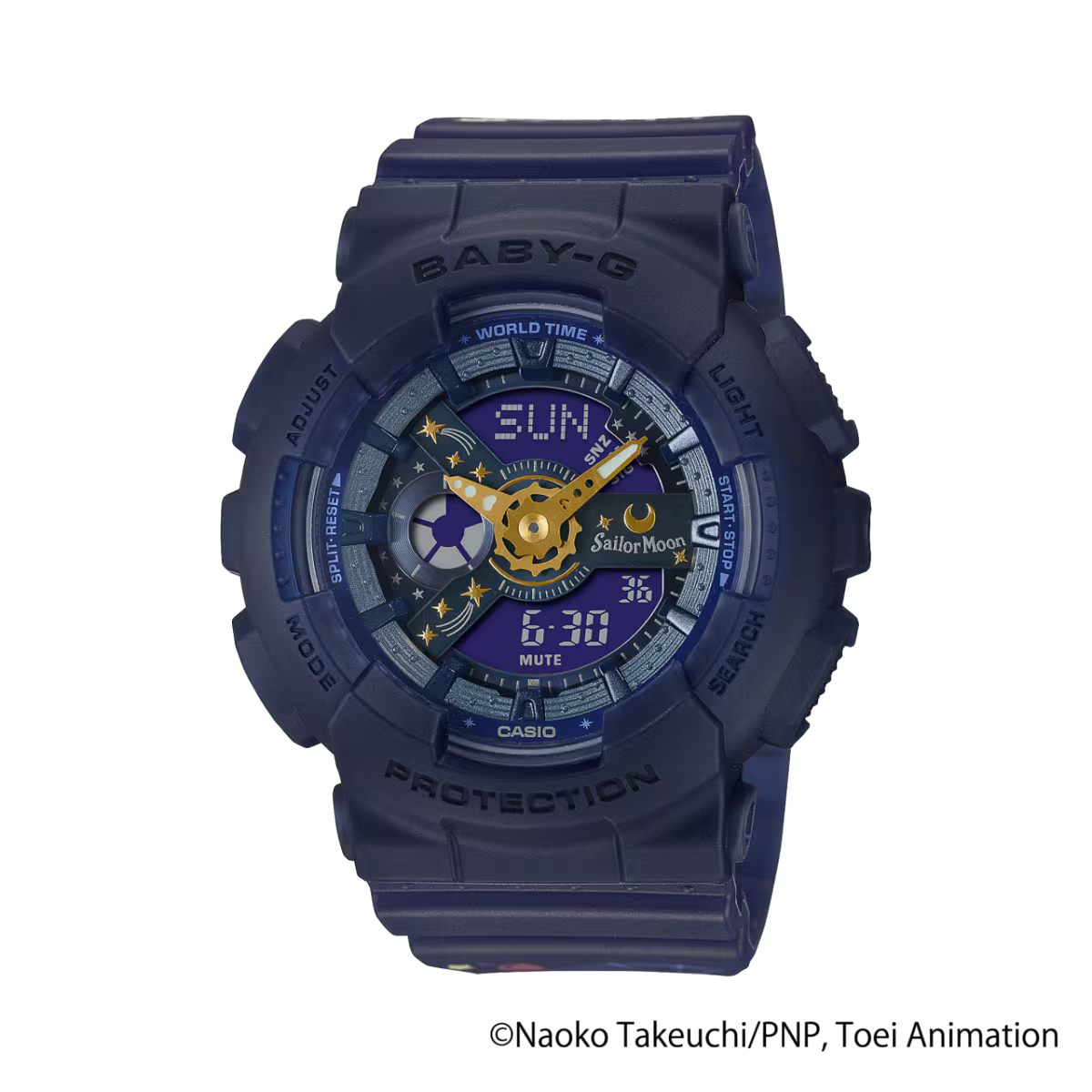 CASIO BABY-G BA-110XSM-2A Sailor Moon Collab edition