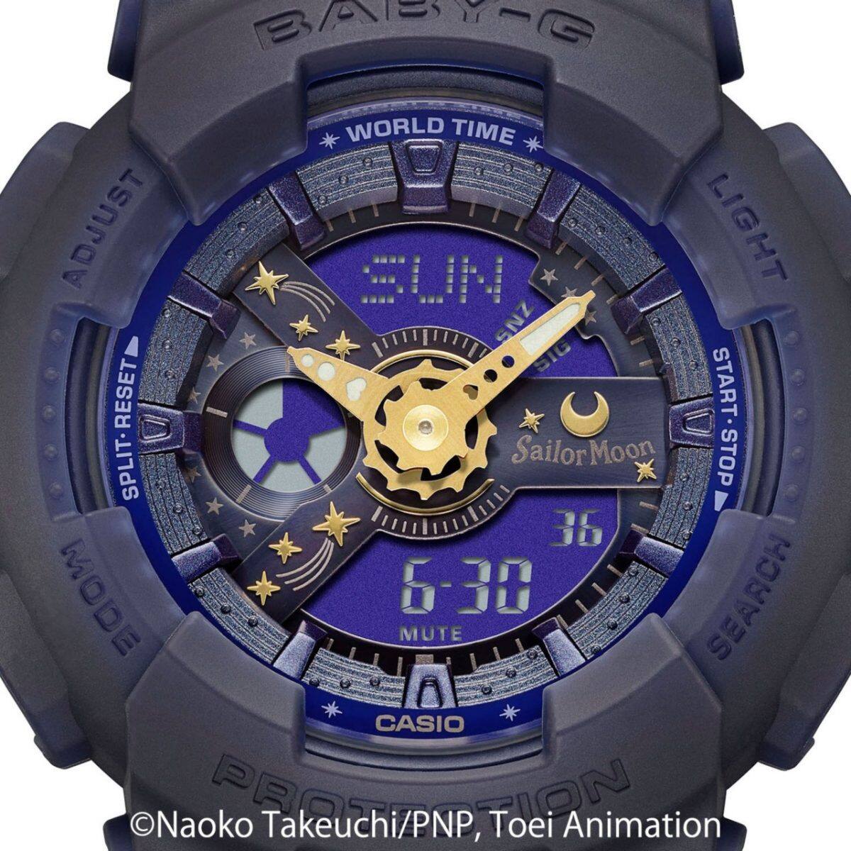 CASIO BABY-G BA-110XSM-2A Sailor Moon Collab edition