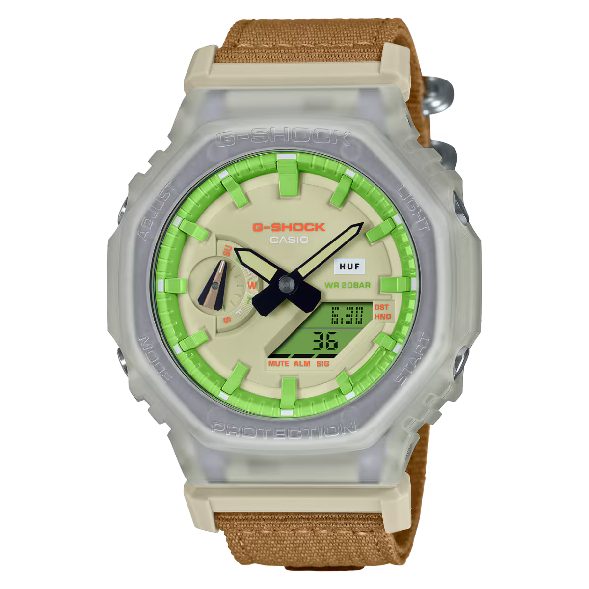 CASIO G-SHOCK GA-2100HUF-5A HUF Limited Edition Collab