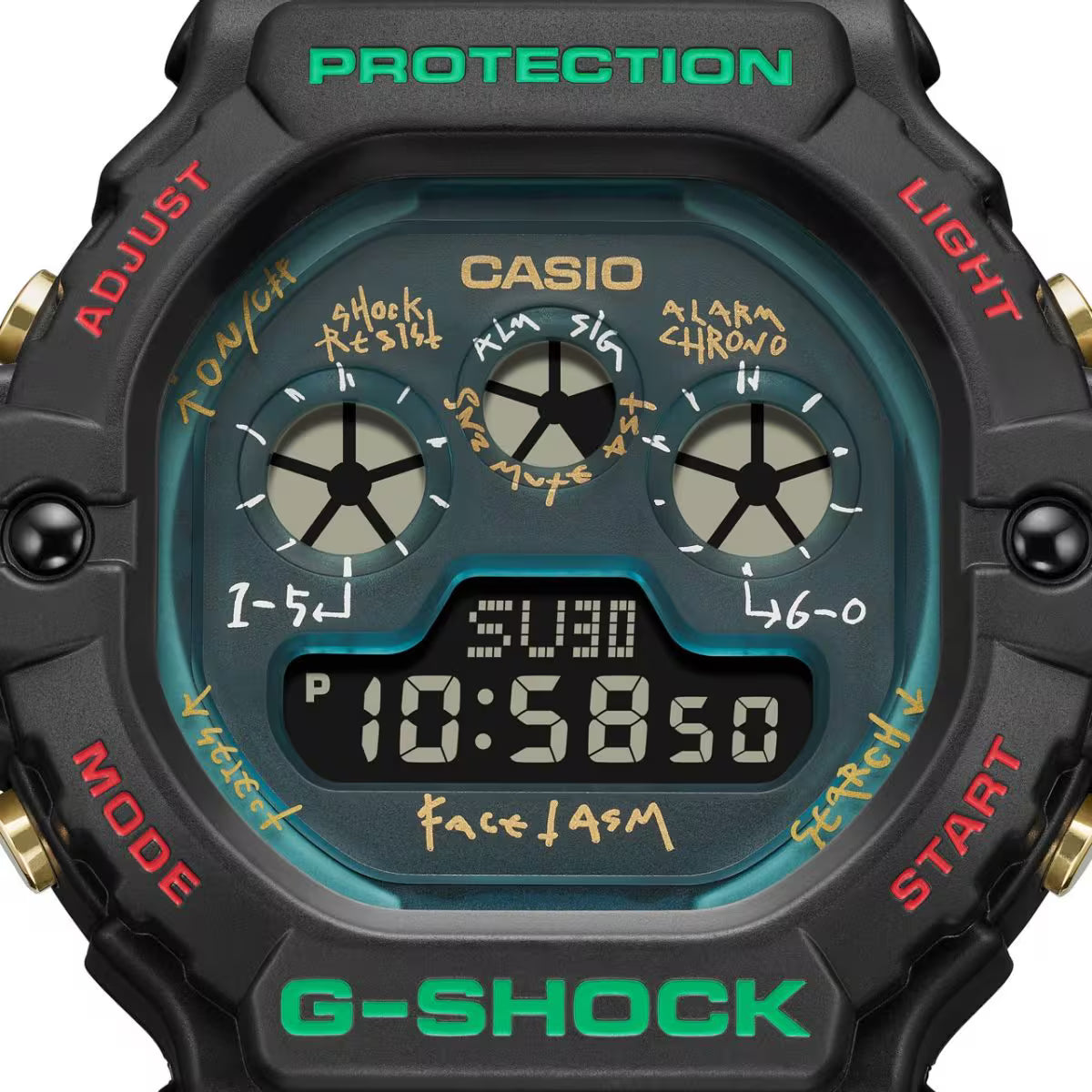 CASIO G-SHOCK DW-5900FA-1 FACETASM Collab