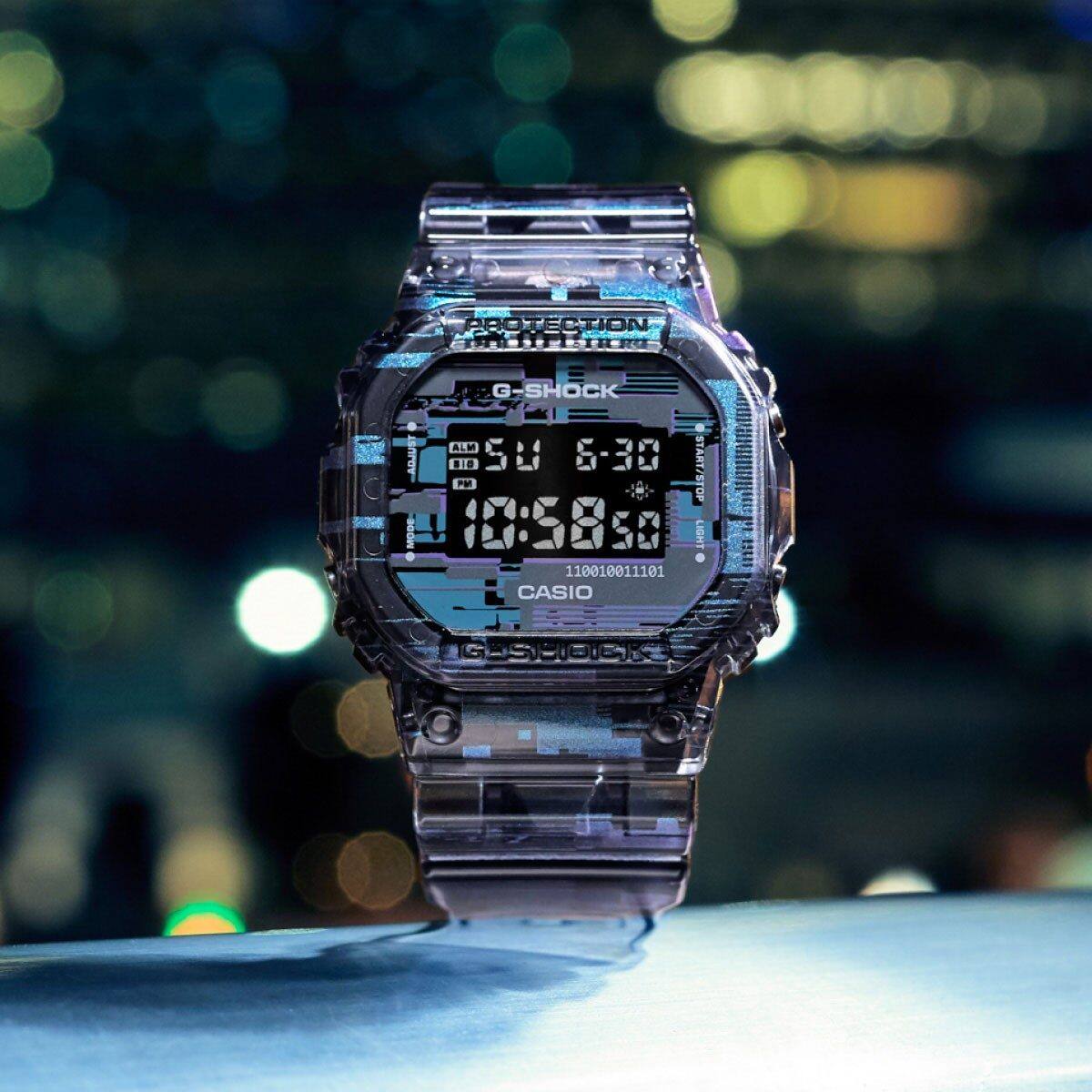 CASIO G-SHOCK DW-5600NN-1 Digital Glitch edition