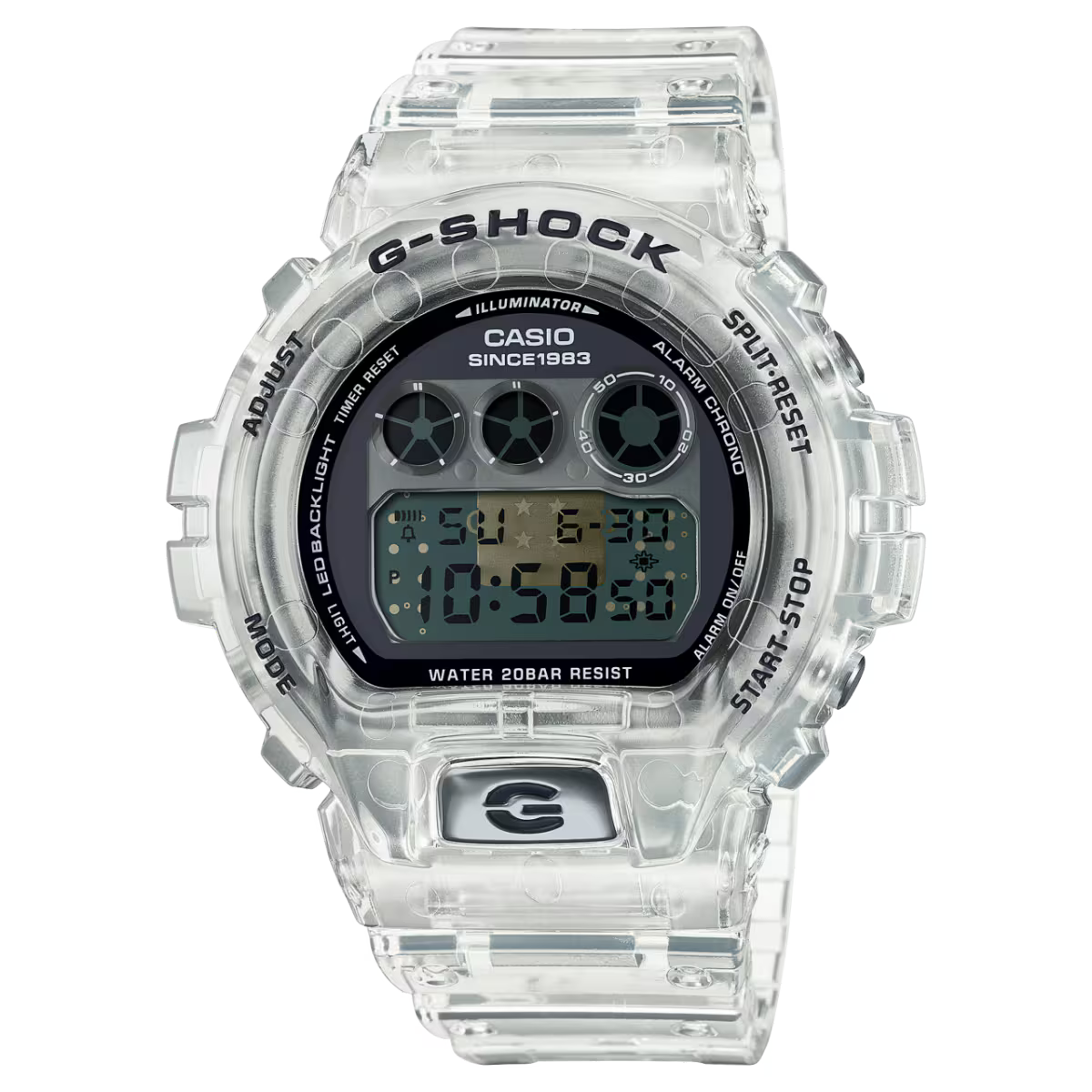 CASIO G-SHOCK DW-6940RX-7ER “Clear Remix” 40th Anniversary Edition