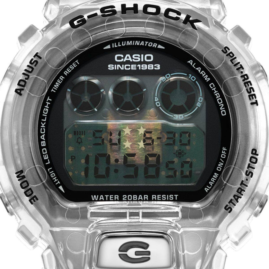 CASIO G-SHOCK DW-6940RX-7ER “Clear Remix” 40th Anniversary Edition