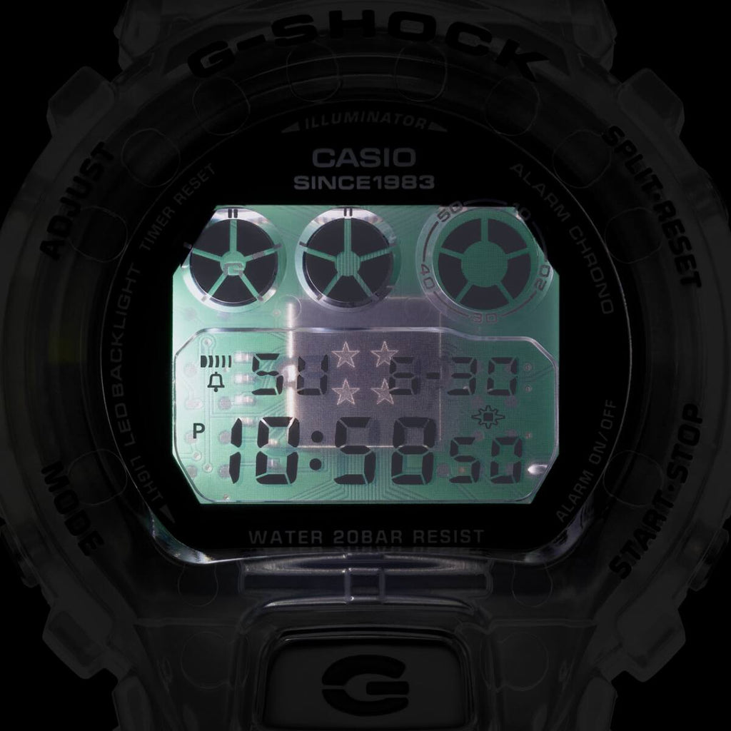 CASIO G-SHOCK DW-6940RX-7ER “Clear Remix” 40th Anniversary Edition