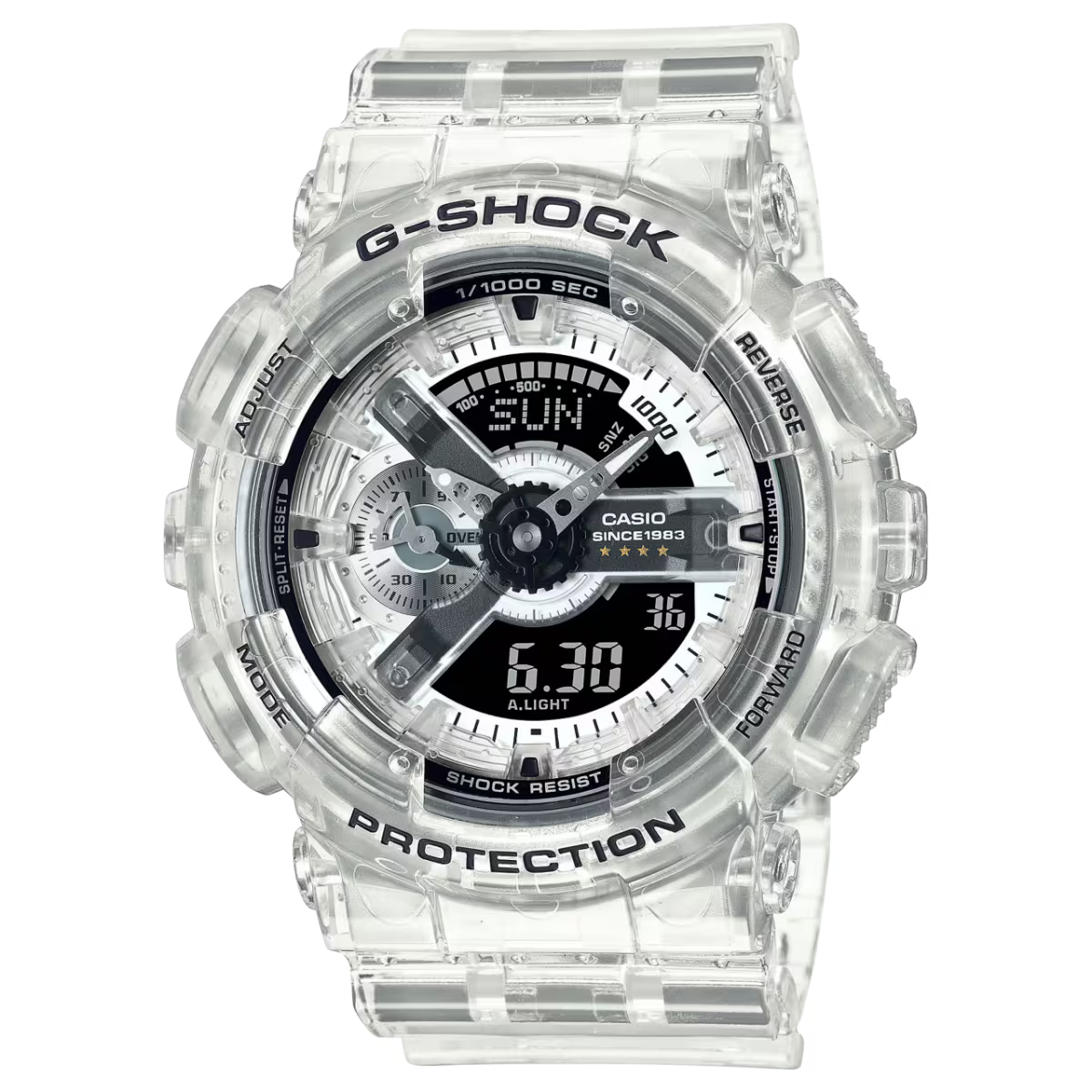 CASIO G-SHOCK GA-114RX-7A “Clear Remix” 40th Anniversary Edition
