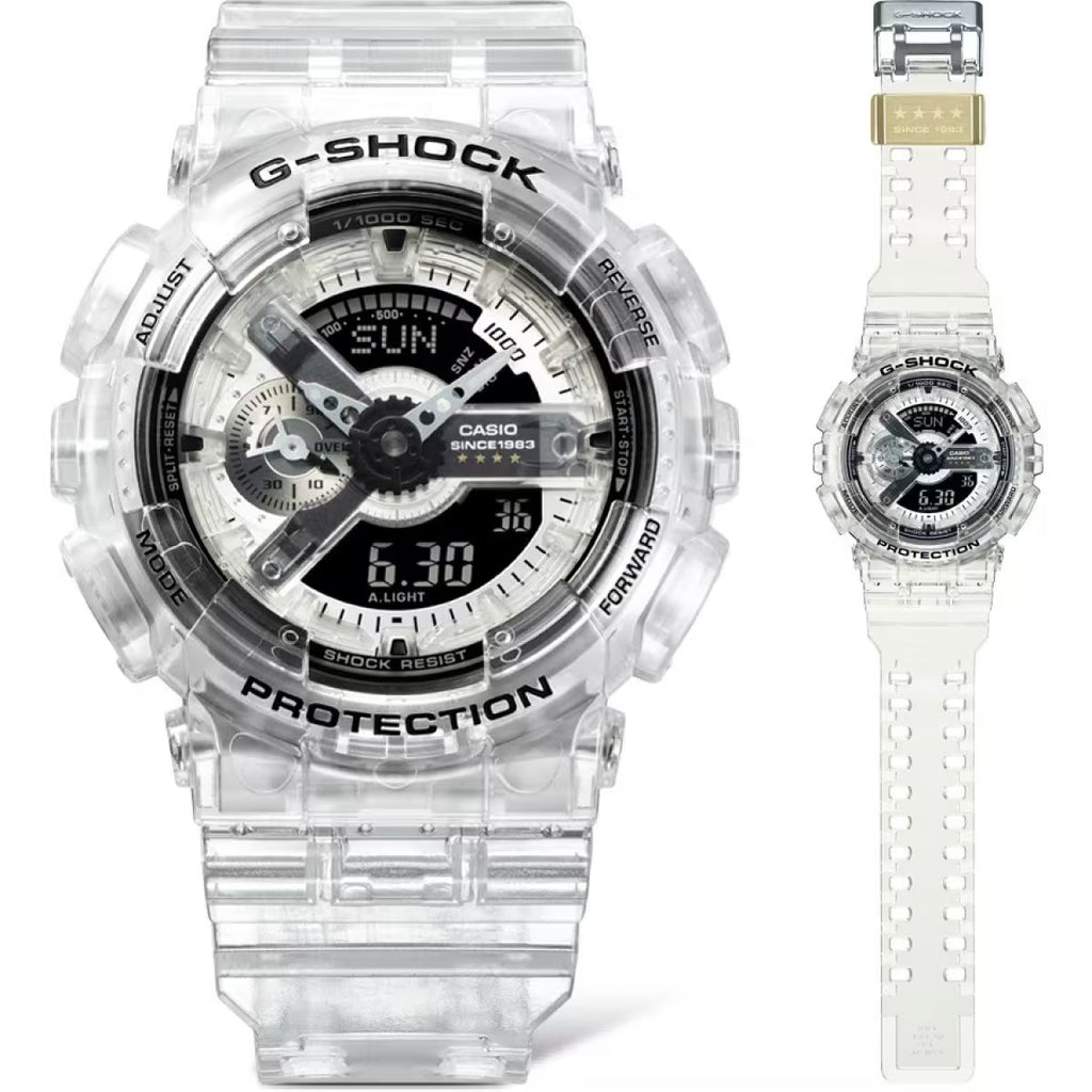CASIO G-SHOCK GA-114RX-7A “Clear Remix” 40th Anniversary Edition