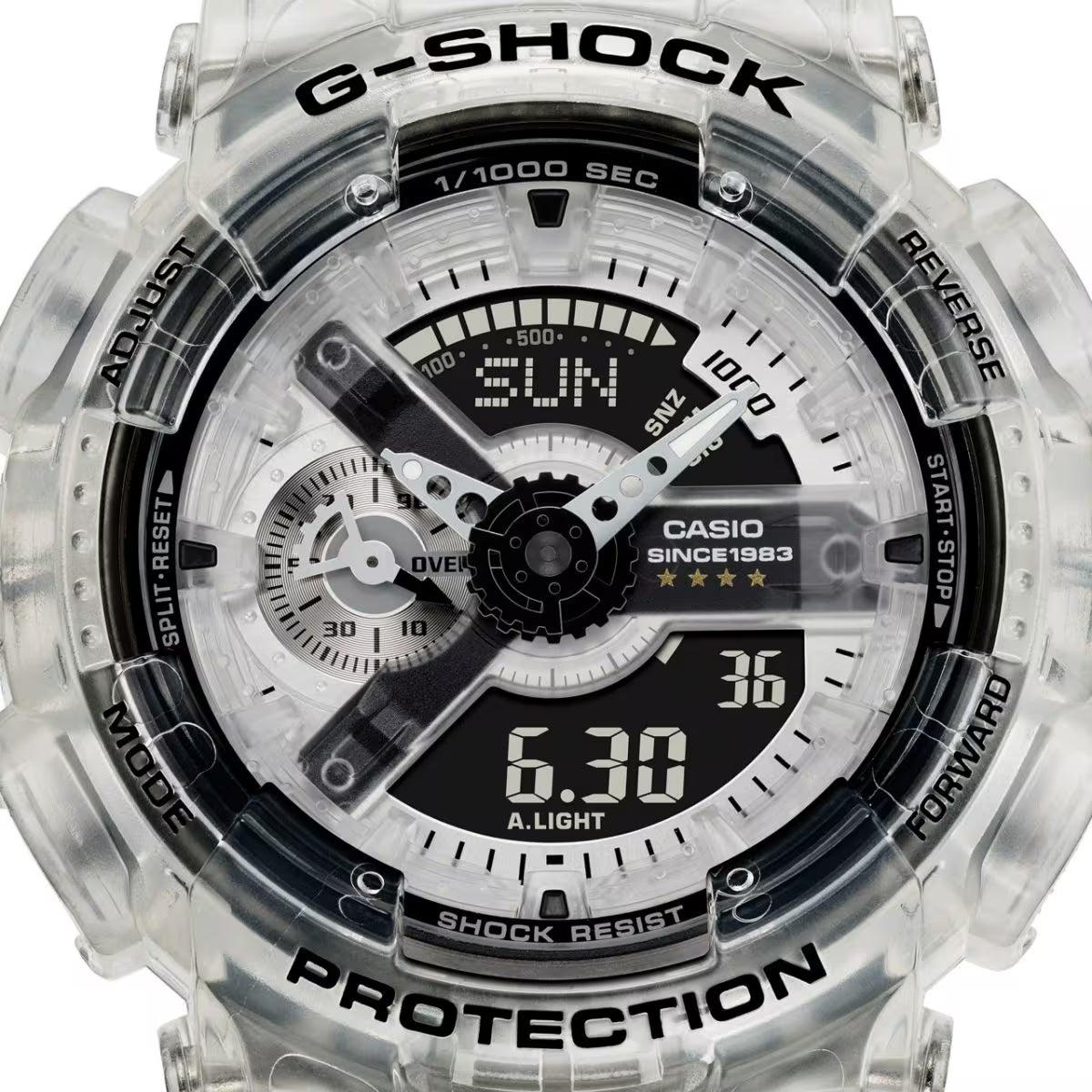 CASIO G-SHOCK GA-114RX-7A “Clear Remix” 40th Anniversary Edition