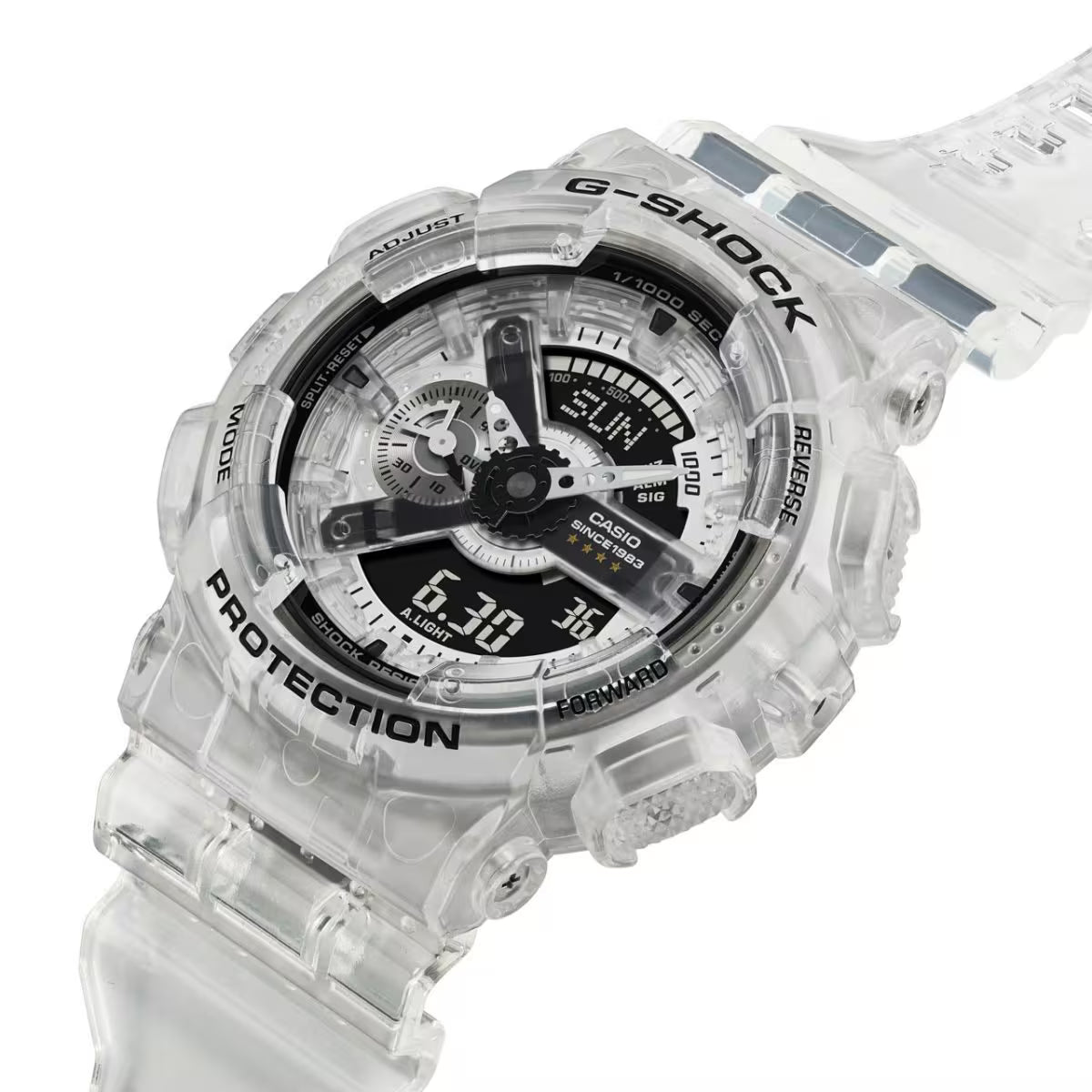 CASIO G-SHOCK GA-114RX-7A “Clear Remix” 40th Anniversary Edition