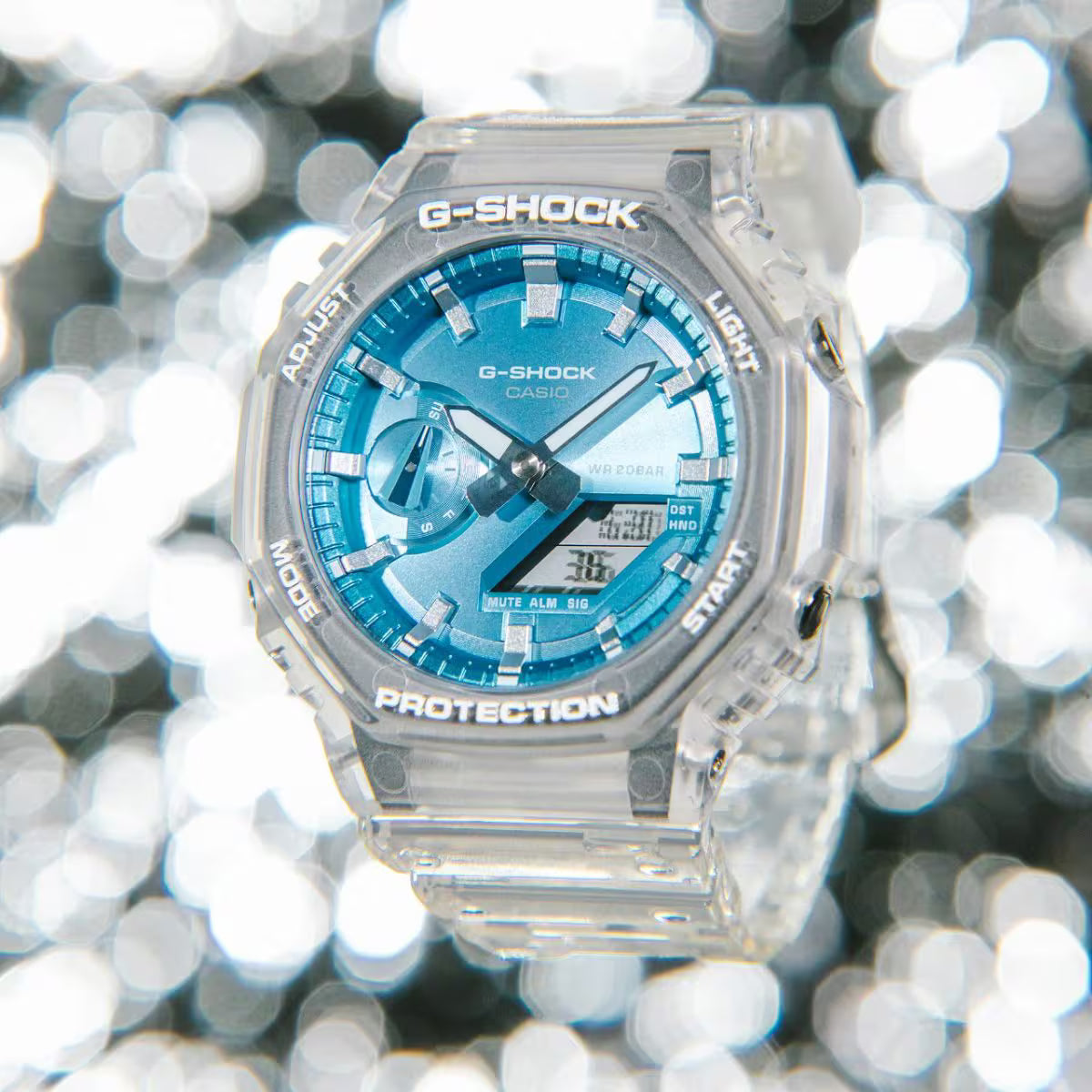CASIO G-SHOCK GA-2100BM-7A2JF Bright Metallic Dial Series