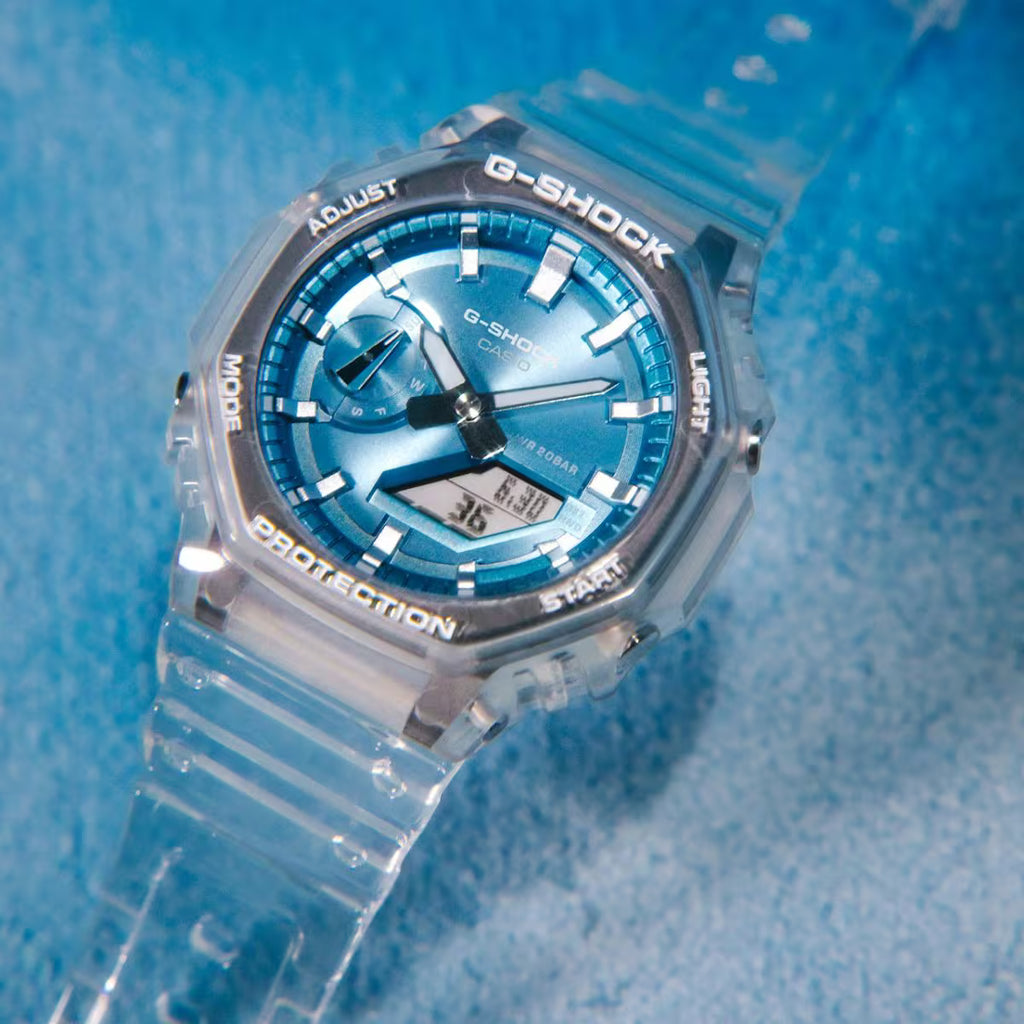 CASIO G-SHOCK GA-2100BM-7A2JF Bright Metallic Dial Series
