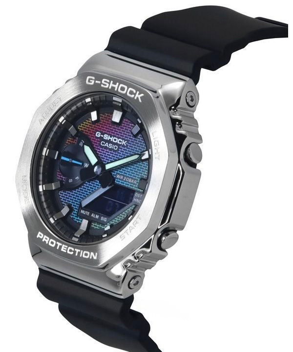 CASIO G-SHOCK GM-2100RW-1A Rainbow Brick Wall Series Limited Edition