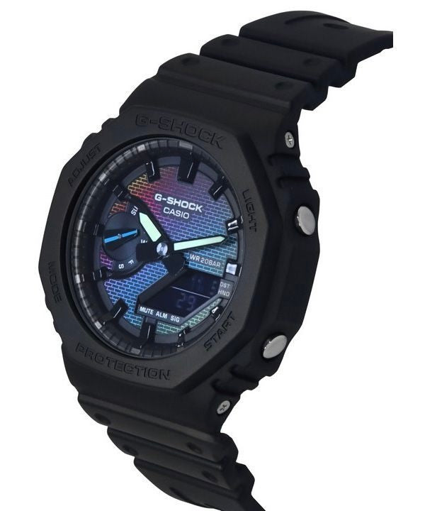 CASIO G-SHOCK GA-2100RW-1A Rainbow Brick Series Wall Limited Edition