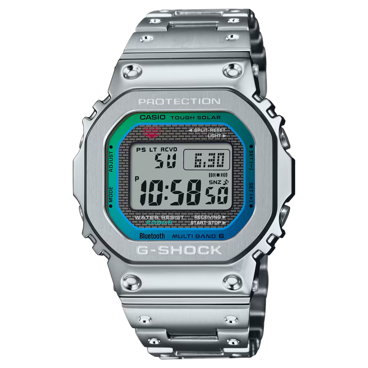 CASIO G-SHOCK GMW-B5000PC-1 Polychromatic Accents collection