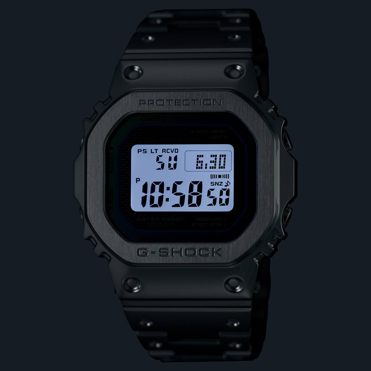 CASIO G-SHOCK GMW-B5000PC-1 Polychromatic Accents collection