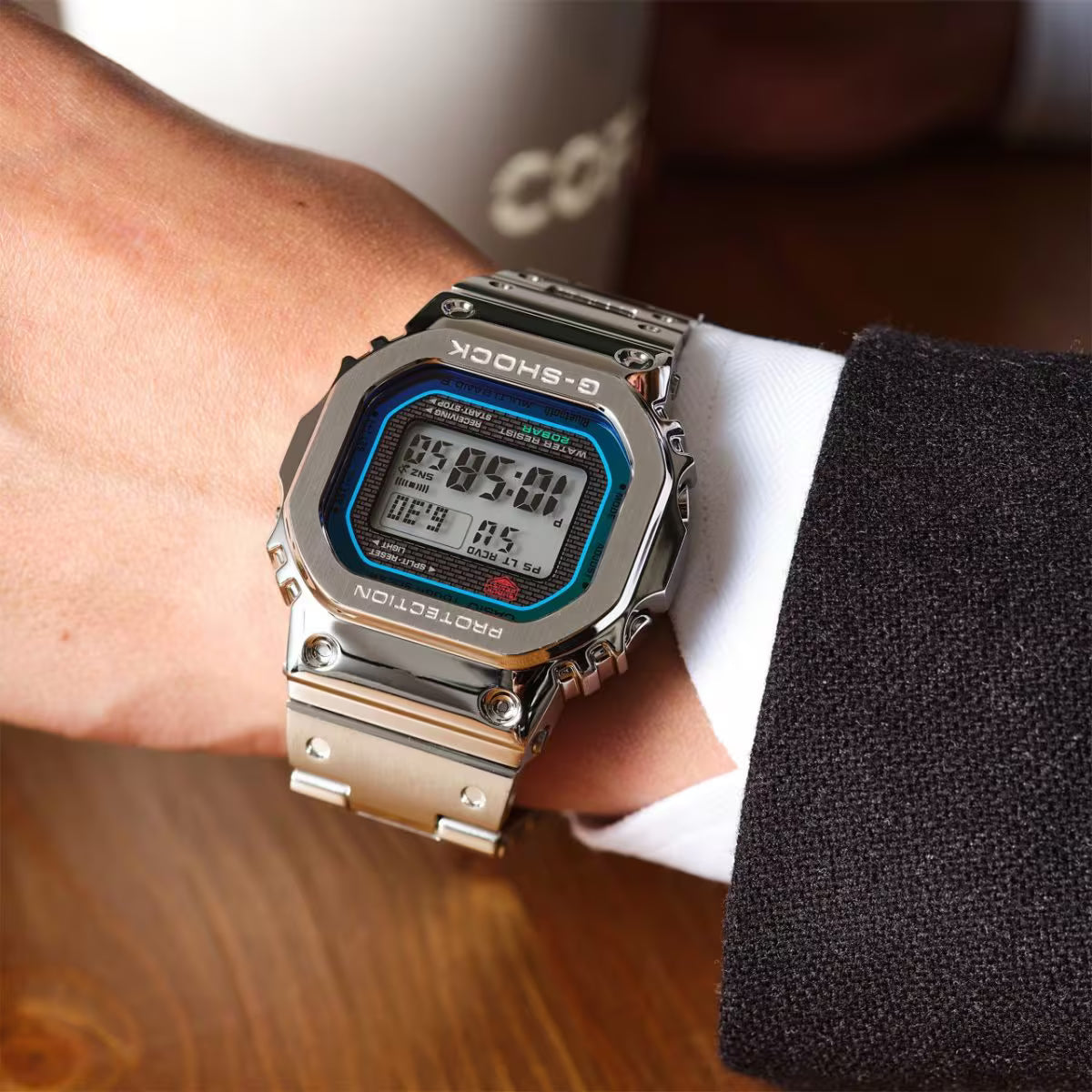 CASIO G-SHOCK GMW-B5000PC-1 Polychromatic Accents collection