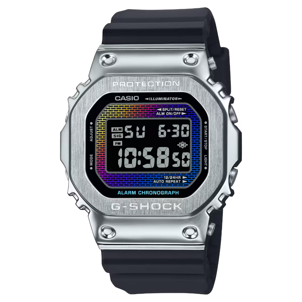 CASIO G-SHOCK GM-5600RW-1 Rainbow Brick Series Wall Limited Edition