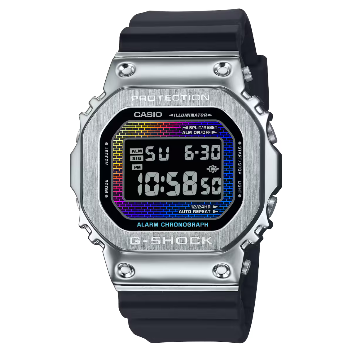 CASIO G-SHOCK GM-5600RW-1 Rainbow Brick Series Wall Limited Edition
