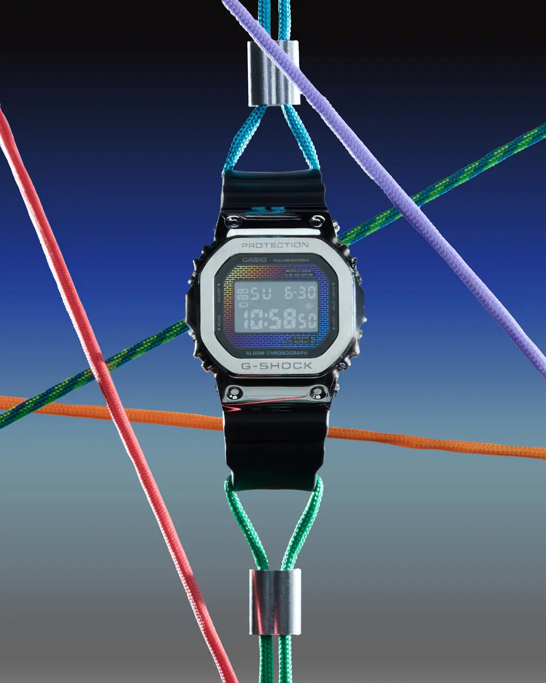 CASIO G-SHOCK GM-5600RW-1 Rainbow Brick Series Wall Limited Edition