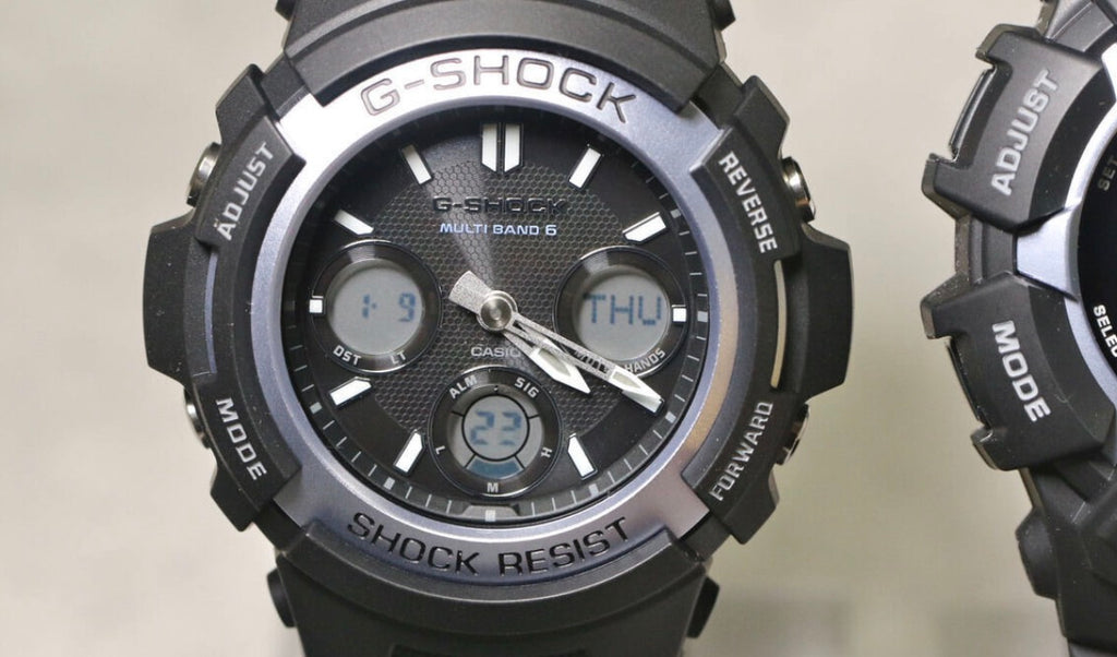 CASIO G-SHOCK AWG-M100FP-1A2 Fire Package 25’ Collab