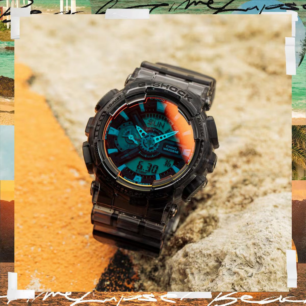 CASIO G-SHOCK GA-110TLS-8A Beach Time Lapse Series