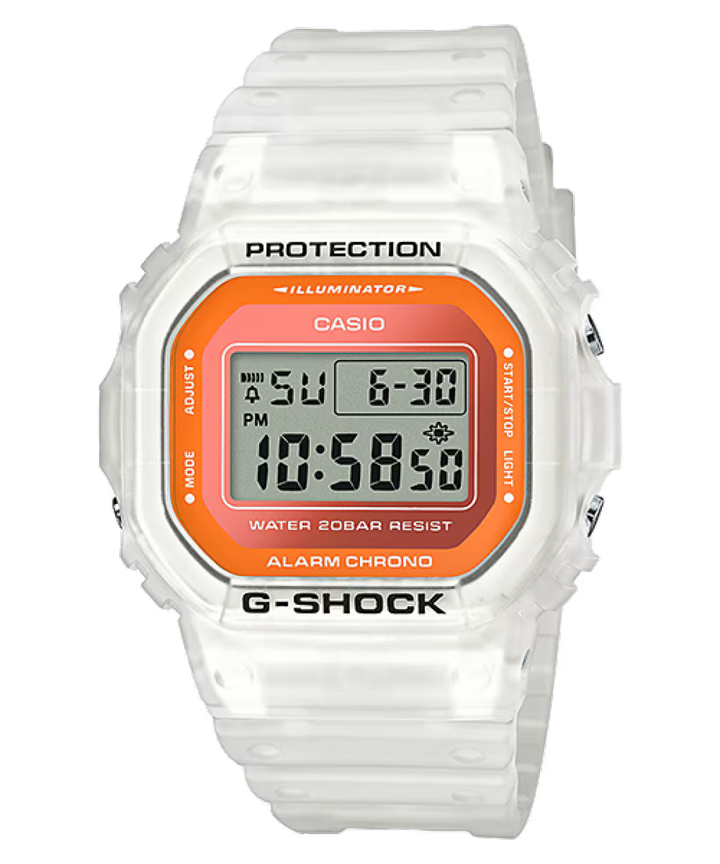 CASIO G-SHOCK DW-5600LS-7 Color Skeleton series