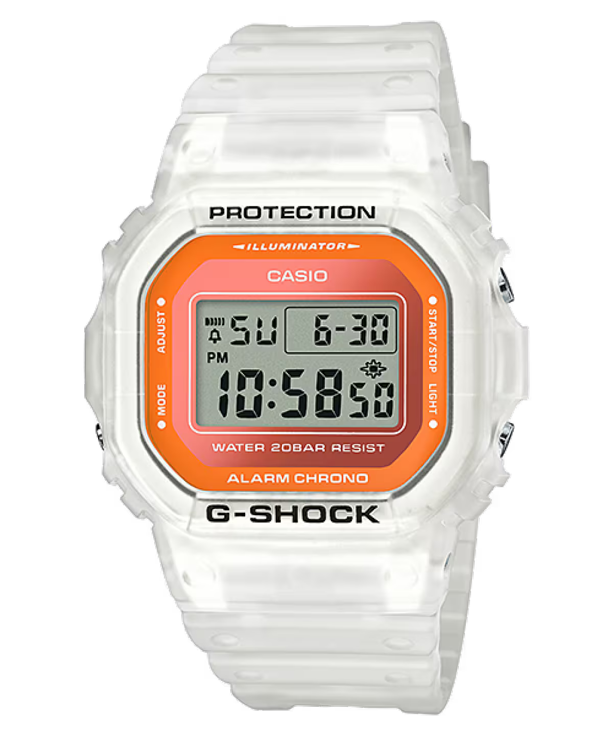 CASIO G-SHOCK DW-5600LS-7 Color Skeleton series