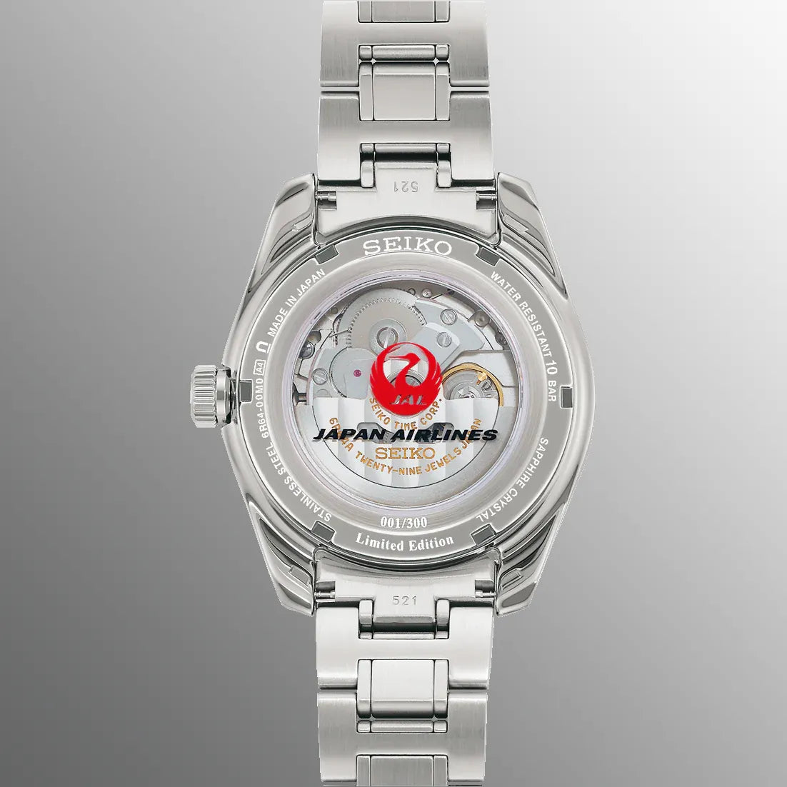 SEIKO PRESAGE SARF025 Sharp Edged - Japan Airlines 70th Anniversary Limited Edition