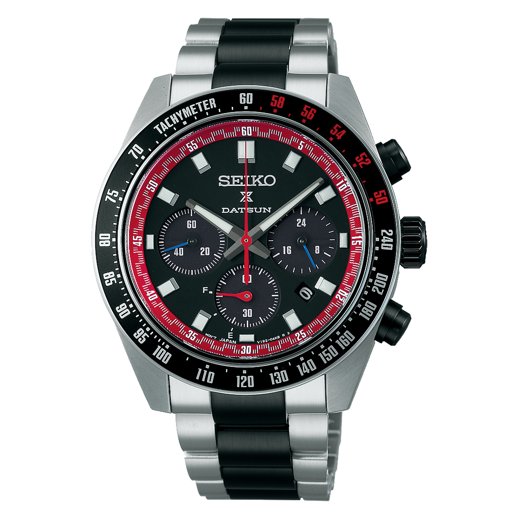 SEIKO PROSPEX SPEEDTIMER Solar Chronograph Datsun 240Z Limited Edition