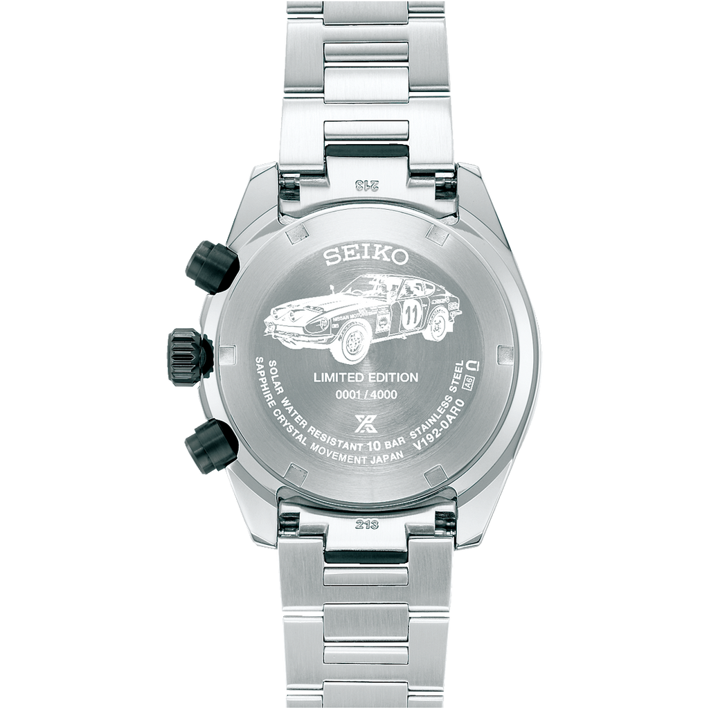 SEIKO PROSPEX SPEEDTIMER Solar Chronograph Datsun 240Z Limited Edition