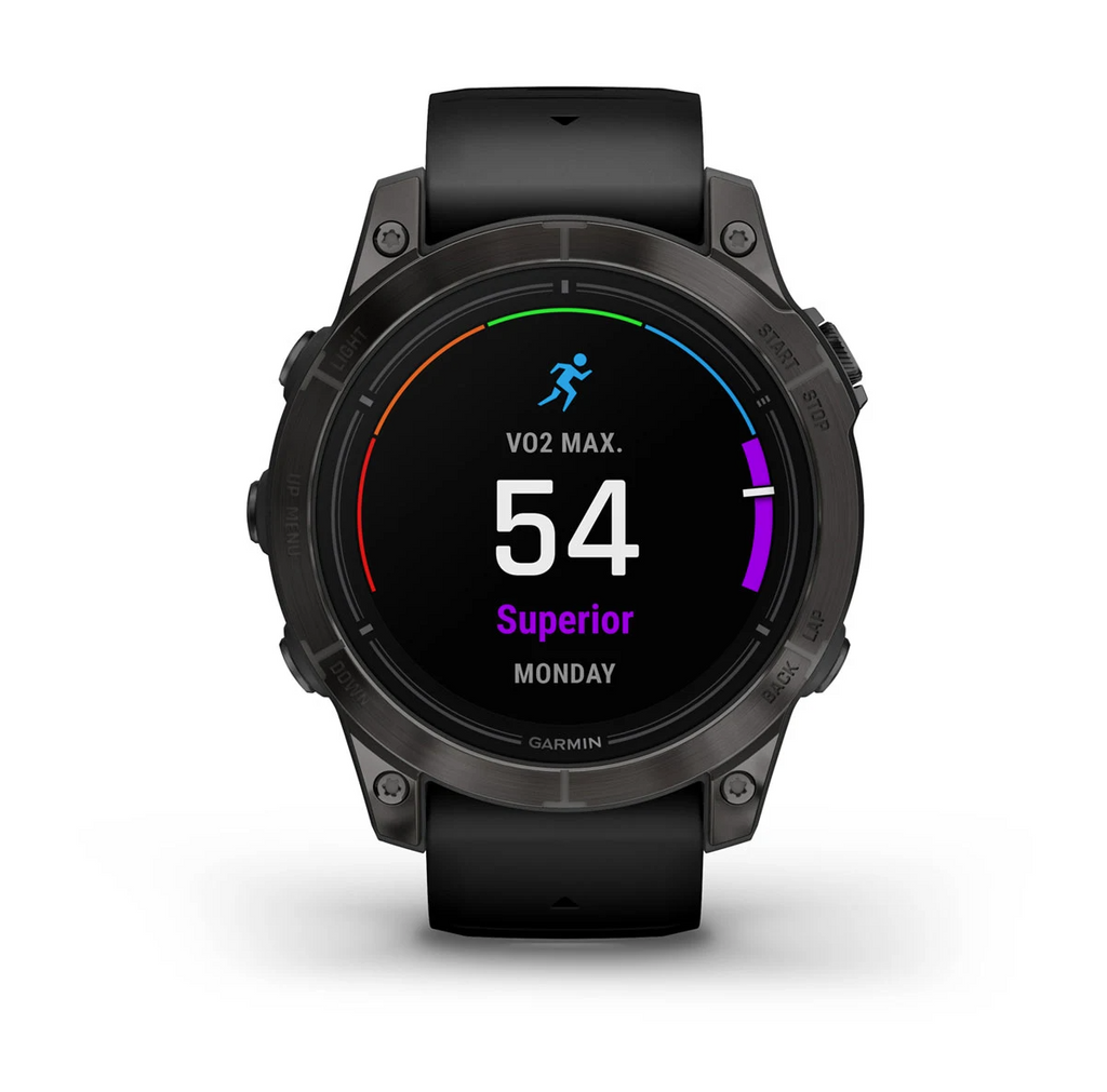 Garmin Epix Pro (Gen 2) 47mm – Carbon Grey DLC with Black Band (AMOLED)