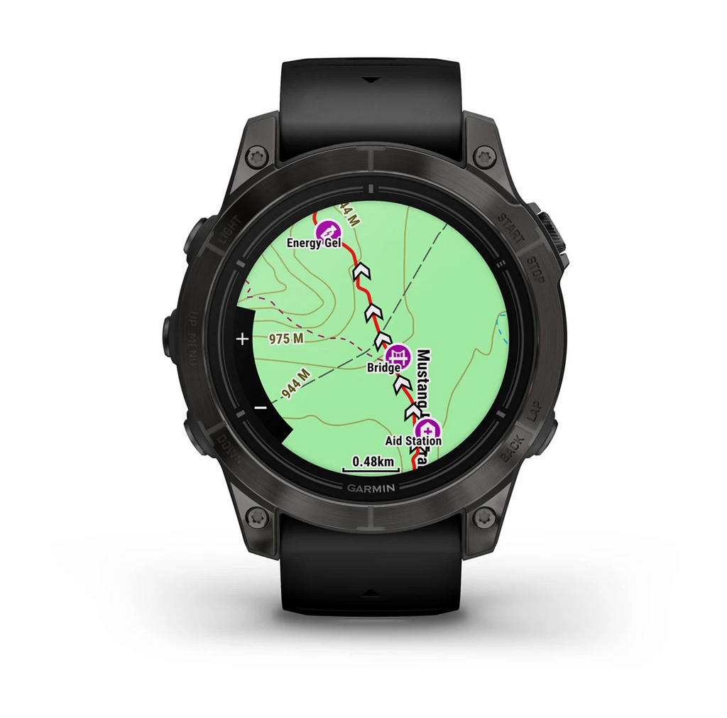 Garmin Epix Pro (Gen 2) 47mm – Carbon Grey DLC with Black Band (AMOLED)