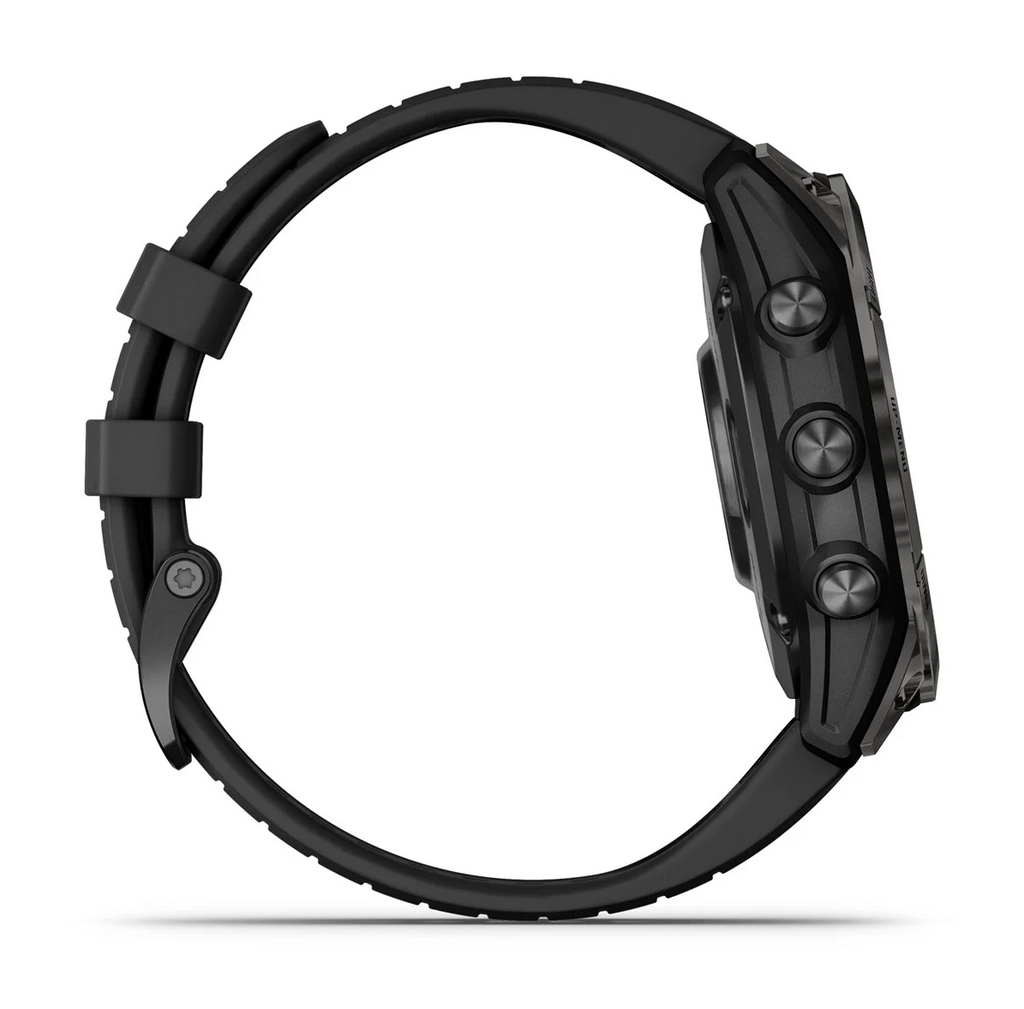 Garmin Epix Pro (Gen 2) 47mm – Carbon Grey DLC with Black Band (AMOLED)