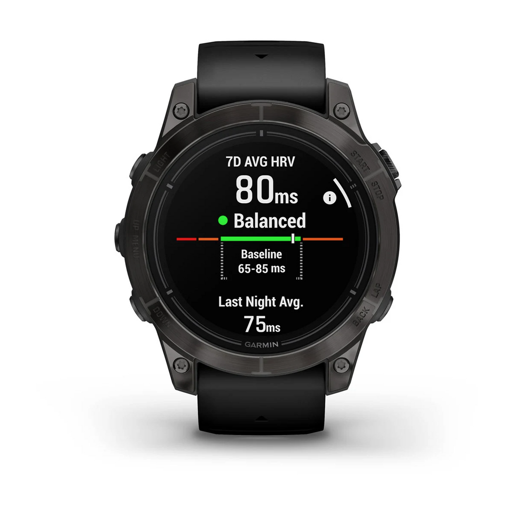 Garmin Epix Pro (Gen 2) 47mm – Carbon Grey DLC with Black Band (AMOLED)