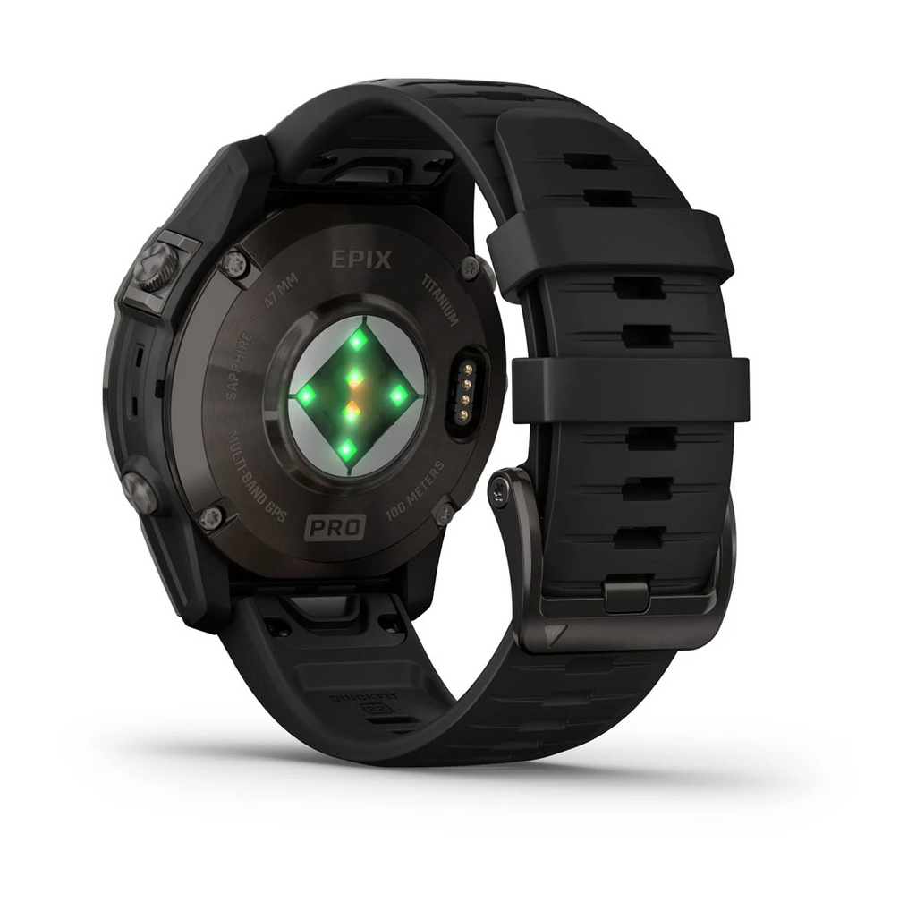 Garmin Epix Pro (Gen 2) 47mm – Carbon Grey DLC with Black Band (AMOLED)